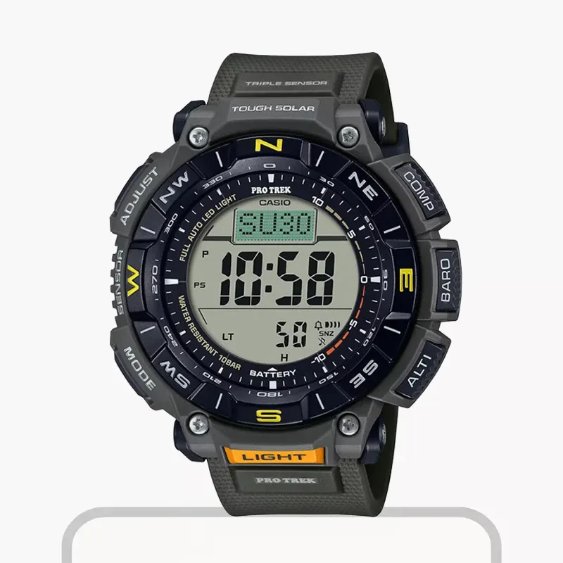 Casio Pro Trek Men's Solar Powered Climber Watch | PRG-340-3